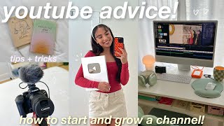 How to Start amp Grow A Successful YouTube Channel my tips  tricks [upl. by Elata]