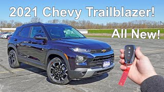 2021 Chevy Trailblazer LT AWD  Full Tour [upl. by Hanfurd]