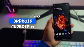 📱SAIUU NOVA VERSÃO DA CRDROID Bateria Melhorada E Muita Fluídez  Crdroid v107 [upl. by Carli464]