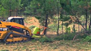 Georgia Brush Mowing Mulches Trees Fast [upl. by Curran238]