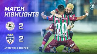 Highlights  ATK Mohun Bagan 22 Bengaluru FC AET 43 pens  Hero ISL Final 202223 [upl. by Mcgurn149]