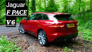 2017 Jaguar F Pace V6 S Review  Inside Lane [upl. by Parthen206]