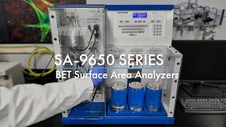 The NEW SA9650 Series BET Surface Area Analyzers  HORIBA [upl. by Ingalls]