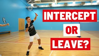 7 Rules For Intercepting Shots At The Net In Badminton [upl. by Latta]