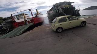 Boarding Bequia Express Ferry from St Vincent Island to Bequia Island Grenadines [upl. by Gnoh265]