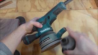 Makita BO5041 5quot Random Orbital Sander Review [upl. by Christenson]