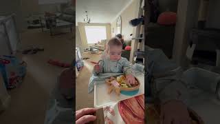 Everything my 9 month old ate for breakfast [upl. by Hughie]