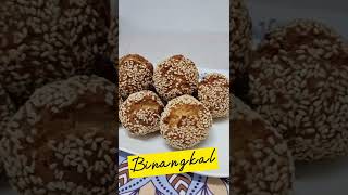 Binangkal Recipe Fried Bread Sesame Balls😋 [upl. by Glavin]