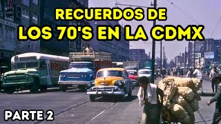 EXPLORANDO la CIUDAD DE MÉXICO en los AÑOS 70 [upl. by Wilek929]