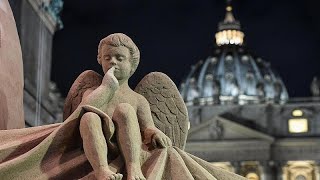 Vatican unveils giant Christmas tree and nativity scene [upl. by Varian165]