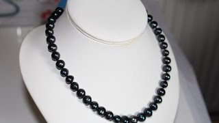 Pearl Knotting Tutorial with Clasp [upl. by Nalorac]