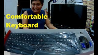 Unboxing Promate Wireless Keyboard  Sibs Do It Techie [upl. by Lindsley196]