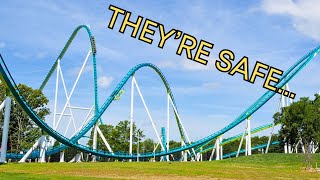 Why Roller Coasters are SAFE [upl. by Viviyan]