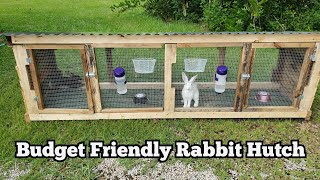 Building A Rabbit Hutch WITH NO BUILDING EXPERIENCE [upl. by Crystie856]