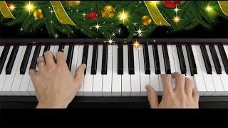 Learn to play Jingle Bells on piano keyboard tutorial [upl. by Werby]