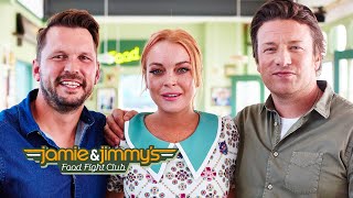 Lindsay Lohan  Jamie amp Jimmys Food Fight Club Full Episode  Season 5 Episode 3 [upl. by Dorkas]