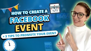 How to Create Facebook Events  3 Tips to Promote Your Event [upl. by Azmah633]