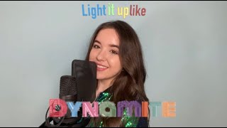 Dynamite  BTS  Aubrey Miller VOCAL Cover [upl. by Anairol218]