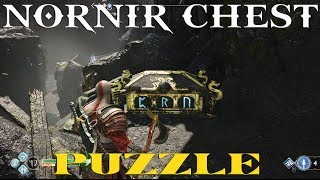 God Of War Nornir Chest Puzzle  Light Elf Outpost [upl. by Uella]