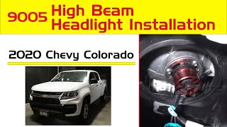 Install  Replace 20152021 Chevy Colorado LED Headlights  High Beam [upl. by Amii]