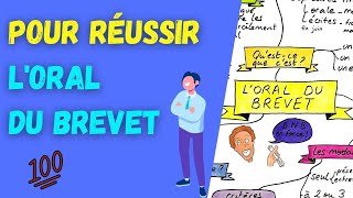 ORAL DU BREVET  tout ce qu’il faut comprendre pour réussir le brevet 2024 [upl. by Laehcimaj]