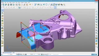 ScantoCAD  Complete reverse engineering with Delcam Powershape [upl. by Nariko335]