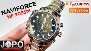 NAVIFORCE NF9093M DualTime Watch│Naviforce Watch Review│Subtitles [upl. by Jami]