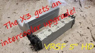 BMW X3 f25 gets a VRSF Intercooler [upl. by Man]