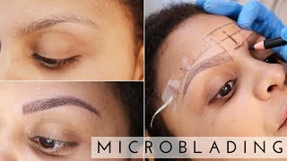 MICROBLADING  Mi experiencia ¿Vale la pena [upl. by Kcarb881]