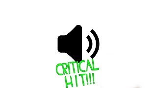 Critical Hit Sound Effect [upl. by Norreg]