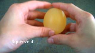 egg in vinegar experiment [upl. by Perseus]