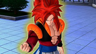 Moveset Gogeta SSJ4 Updated  Dragon Ball Raging Blast 2 Mods [upl. by Aserehc]