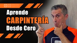 Aprende carpintería desde cero  Cursos de carpintería fácil  Carpintería para principiantes  DIY [upl. by Akeme]