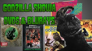 Godzilla dvd and blurays  The Showa Period [upl. by Ainaznat]