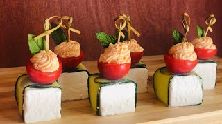 Canapes  Canapes Recipes Easy and Quick  Canapes Cheese Recipes [upl. by Kerstin129]