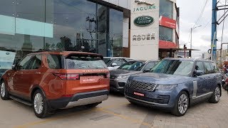 Visit to Jagaur Land RoverRange Rover ShowroomAll Models Walkaround in 4K 60FPSOutdoor amp Indoor [upl. by Leiru186]