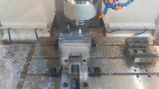 CNC Milling Fusion360 Adaptive Clearing Leadwell V30i Nerc Precision Engineering Ltd [upl. by Enomys508]