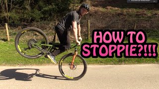 HOW TO STOPPIE  STOPPIESUNDAY [upl. by Sugar]