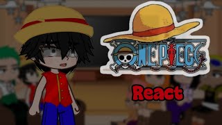 •Mugiwaras react rap do Luffy  Rei dos piratas  M4rkim• [upl. by Gati]