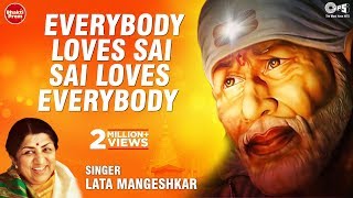 Everybody Loves Sai Sai Loves Everybody  Lata Mangeshkar  Jaya Prada Ft Saibaba Bhajan [upl. by Aynam9]