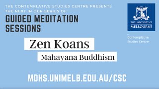 Zen koans  Guided meditation [upl. by Kellina]