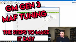 GM Gen 3 MAF Tuning Intro The Basics For Mass Air Flow [upl. by Locke891]