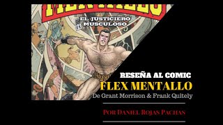 Reseña a Flex Mentallo DC Grant Morrison y Frank Quitely Libros y otras interferencias  22 [upl. by Leahcimnhoj452]