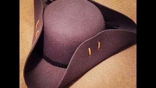 DIY Cocked Hat Tricorn Hat [upl. by Torto714]