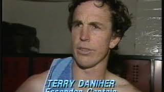 1984 Terry Daniher interview amp highlights  Essendon vs Sydney  Windy Hill [upl. by Nosreve]