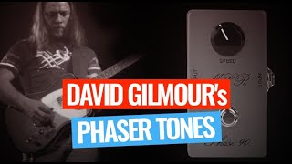 David Gilmours phaser tones  the MXR Phase 90 [upl. by Casar]