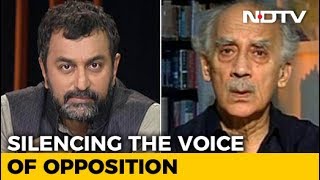 Truth Coheres Falsehood Falls Apart Arun Shourie To NDTV [upl. by Nonnad]