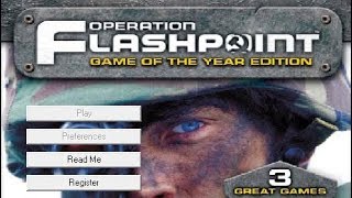 Operation Flashpoint  Part 1 Install Menu [upl. by Eveiveneg596]