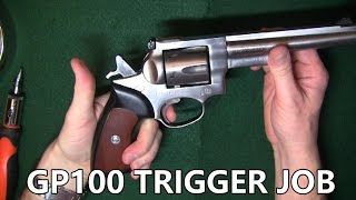 Ruger GP100 How to change the springs Trigger jo [upl. by Bridie]