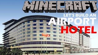 Minecraft  Lets Build an Airport REVEAL [upl. by Ahsiadal]